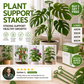 Halfronde plantensteun tegen doorhangende bloemen voor hortensia’s, rozen, monstera’s en groenten