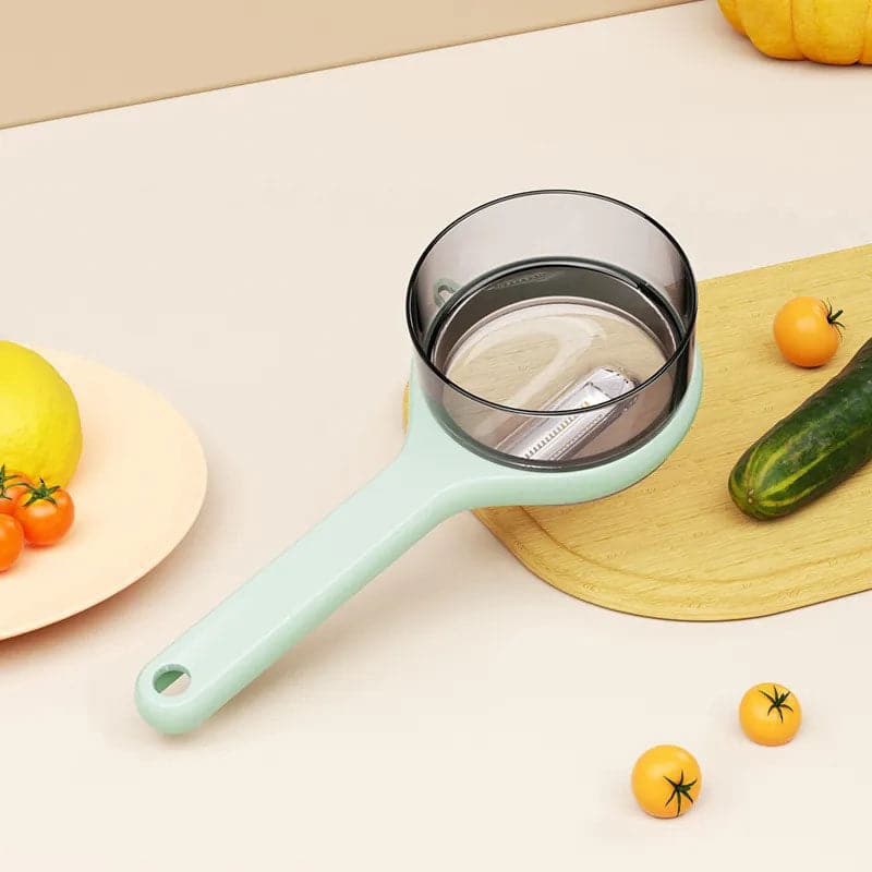 🥕✨ Slim schillen zonder rommel – Dunschiller met Opvangbak (Nu -50%)