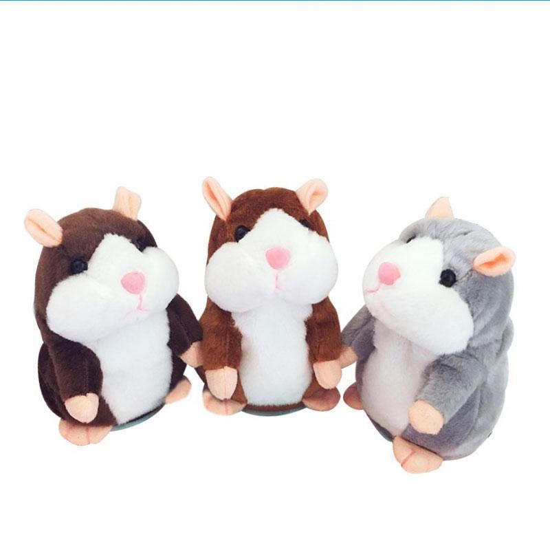 🐹 Nu 50% korting ✨ Pratende pluchen hamster — Herhaalt je stem en knikt met zijn kopje 🎁