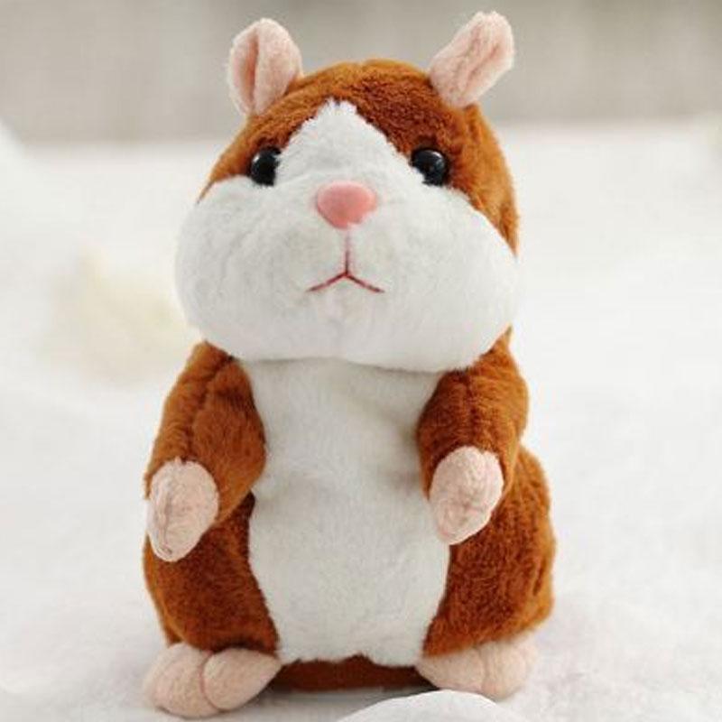 🐹 Nu 50% korting ✨ Pratende pluchen hamster — Herhaalt je stem en knikt met zijn kopje 🎁