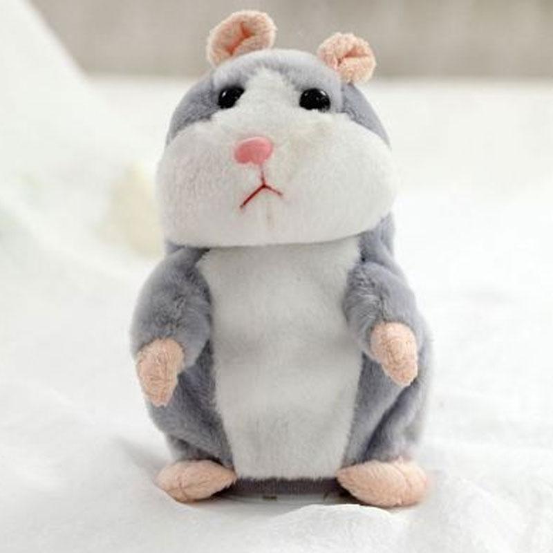 🐹 Nu 50% korting ✨ Pratende pluchen hamster — Herhaalt je stem en knikt met zijn kopje 🎁