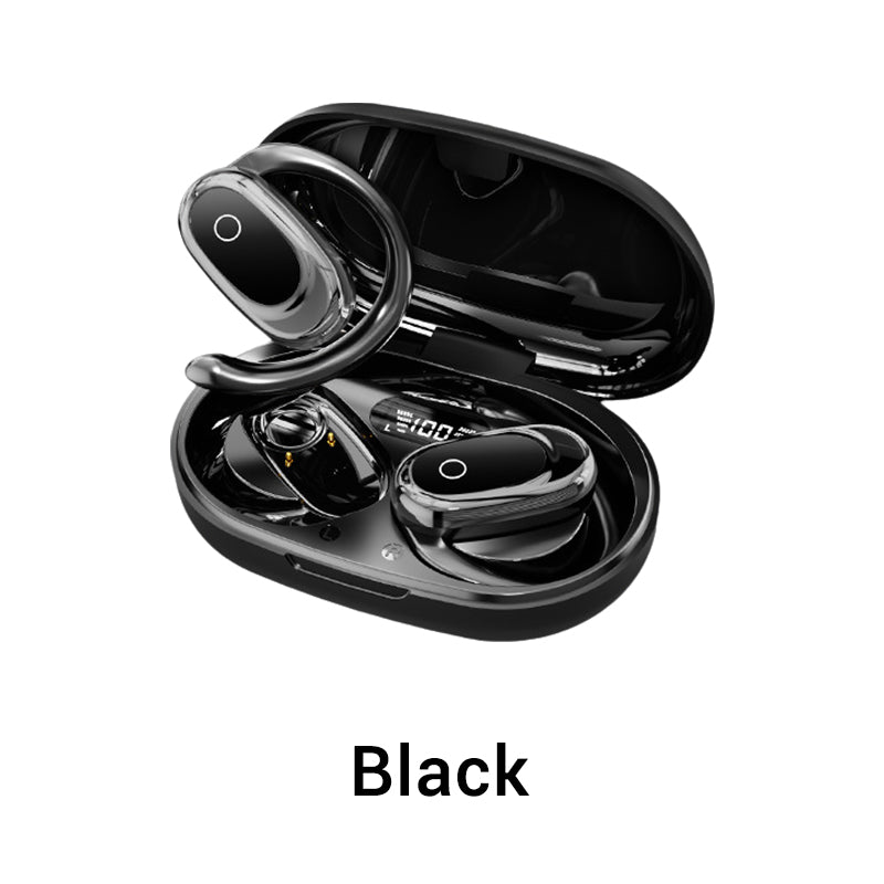 🔥Nieuw🎧Slimme draadloze open-ear oordopjes met display en extra lange batterijduur