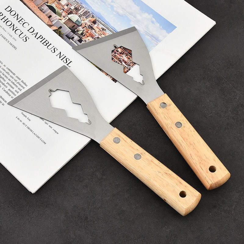 🛠️ KOOP 1, KRIJG 1 GRATIS! ⚒️ Multifunctioneel Plamuurmes – Stalen Blad, Houten Handvat & Perfect voor Renovatie 🏠