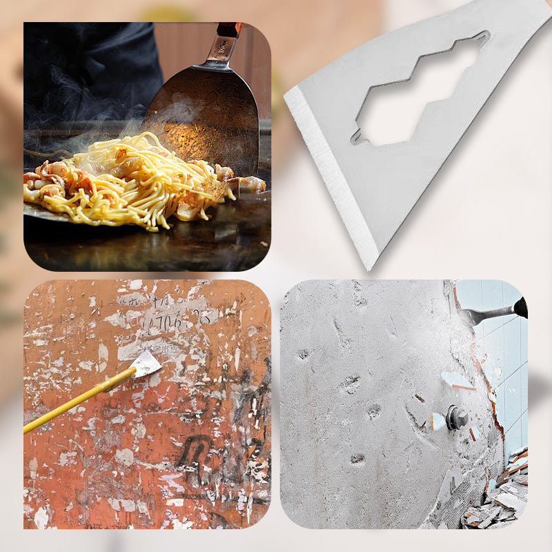 🛠️ KOOP 1, KRIJG 1 GRATIS! ⚒️ Multifunctioneel Plamuurmes – Stalen Blad, Houten Handvat & Perfect voor Renovatie 🏠