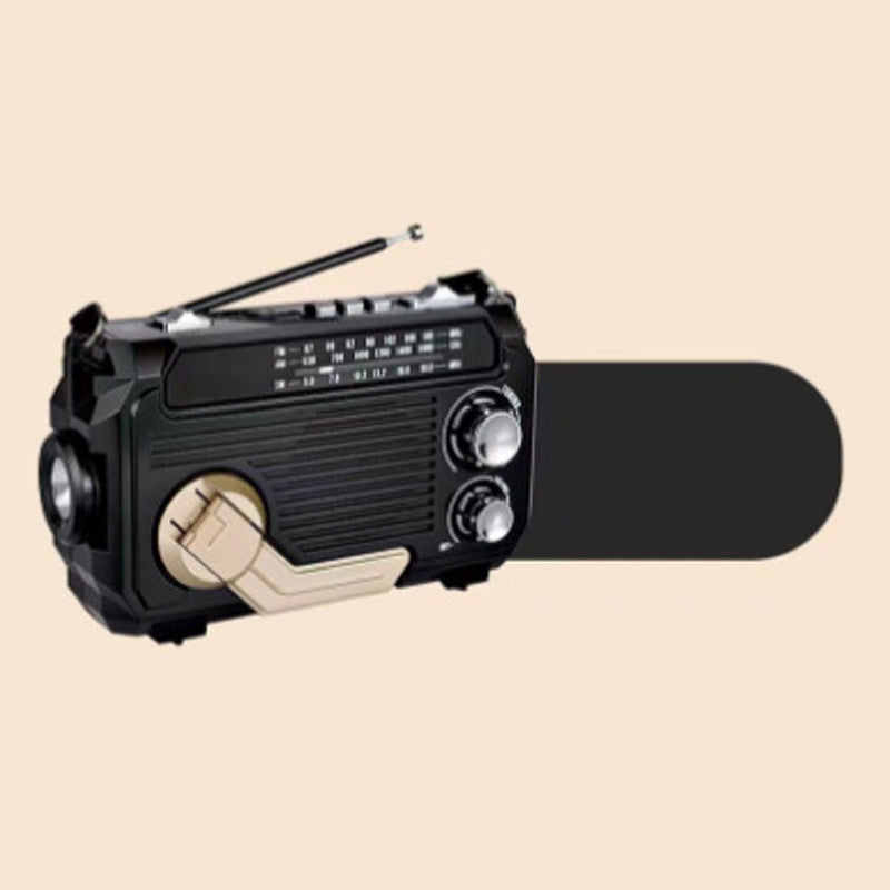 ⏳Beperkte tijd 50% korting!💥 Multifunctionele Handslinger Draagbare Radio met Zaklamp