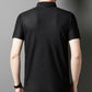 🔥Heren overhemd met korte mouwen en textuur🌬️ Comfortabel en ademend, stijlvolle textuur, perfect voor zaken en casual dragen!