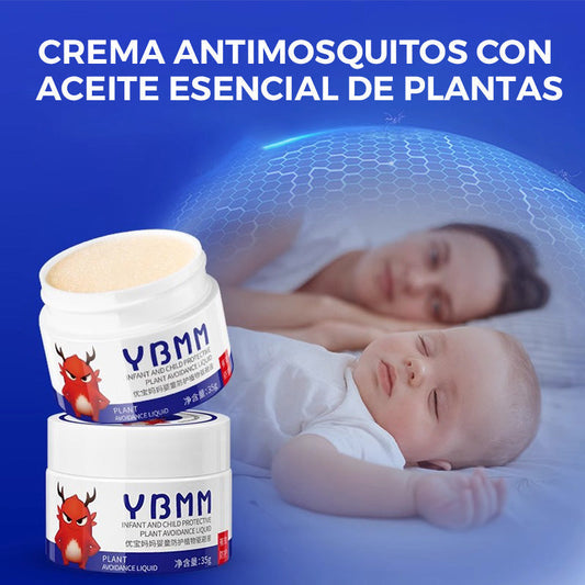 🏖️🌼 Anti-muggencrème met essentiële plantaardige olie