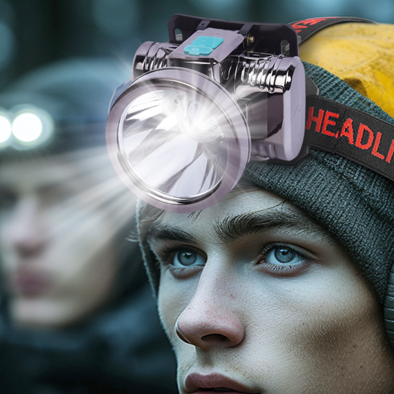 Outdoor multimode-hoofdlamp – uw handsfree metgezel voor avonturen! 🏕️💡