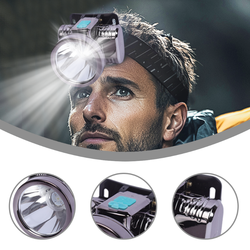 Outdoor multimode-hoofdlamp – uw handsfree metgezel voor avonturen! 🏕️💡
