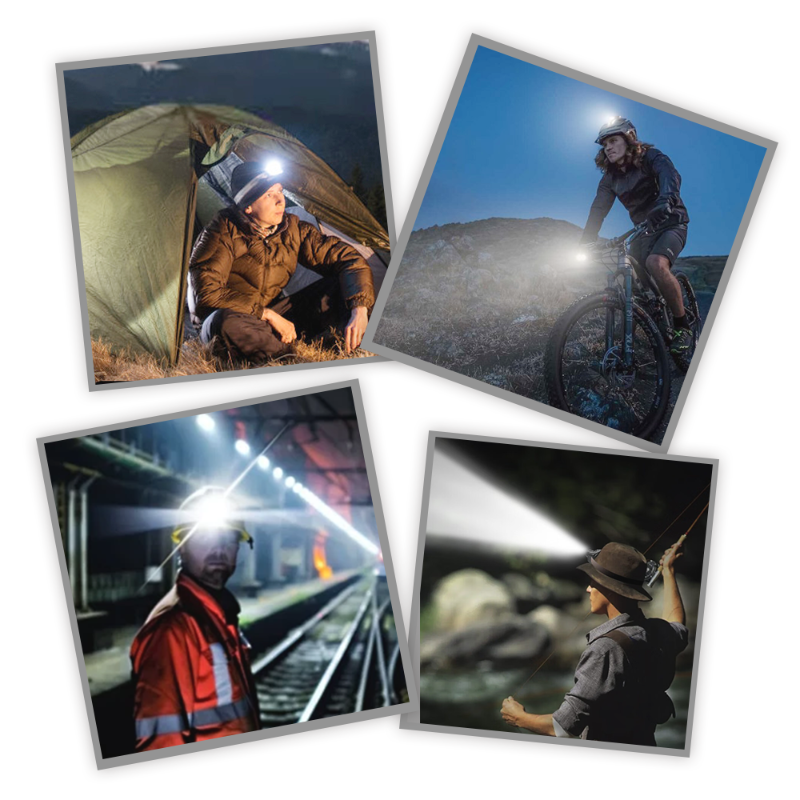 Outdoor multimode-hoofdlamp – uw handsfree metgezel voor avonturen! 🏕️💡