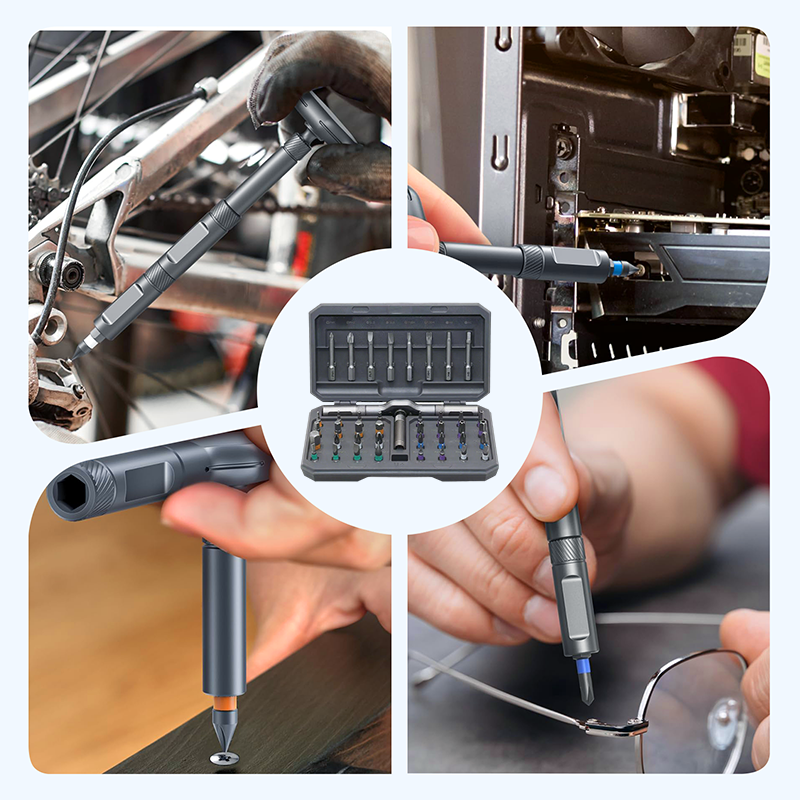 🔧✨ Alles-in-één oplossing – 24/42-in-1 Magnetische Schroevendraaierset met Opbergdoos