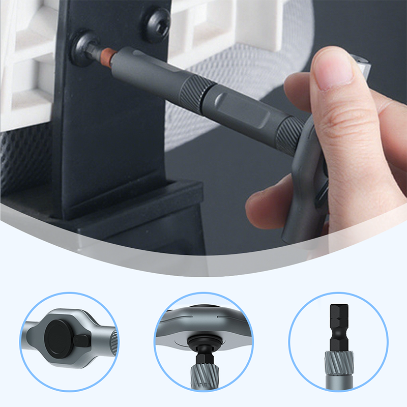 🔧✨ Alles-in-één oplossing – 24/42-in-1 Magnetische Schroevendraaierset met Opbergdoos