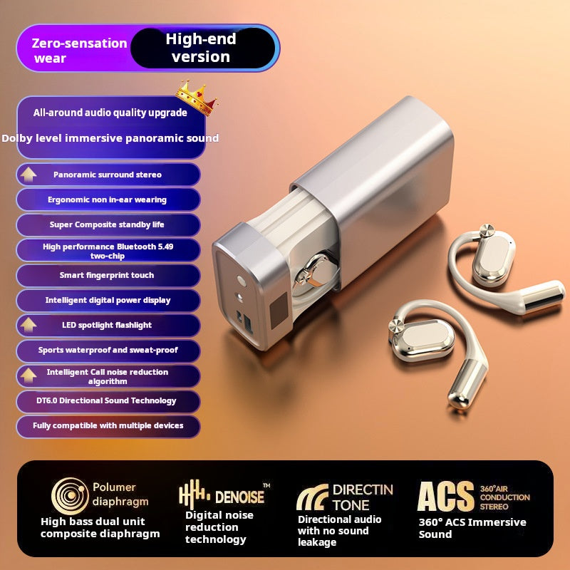 🎁2026 Nieuw Arrivals 50% KORTING💥 Draadloze Bluetooth-oortjes met oorhaakjes