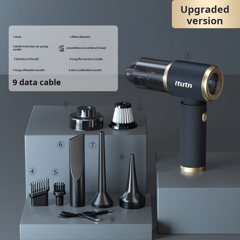 Cadeau Keuze - Mini Draadloze Handstofzuiger voor Auto