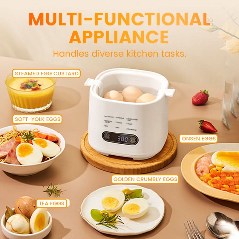 🥚✨Multifunctionele minikoker met slim aanraakscherm
