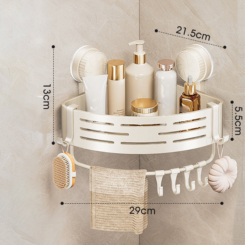 Wandorganizer met Zuignappen - Houdt 5 kg vast! | Voor Badkamer en Keuken