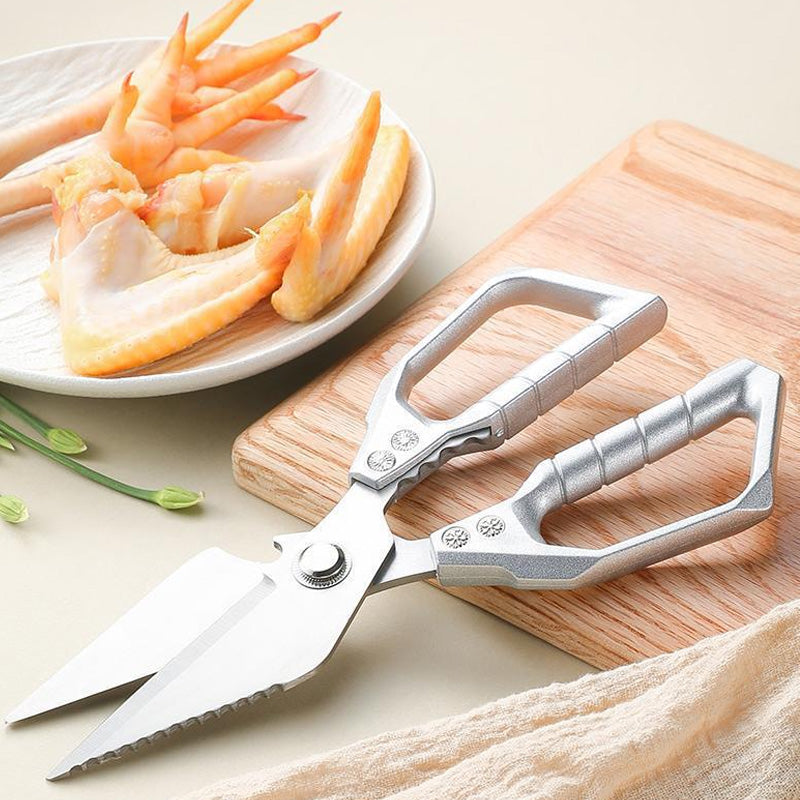 ✂️ De Enige Keukenschaar Die Je Nodig Hebt – Snijdt Kip, Kruiden, Verpakkingen & Noten