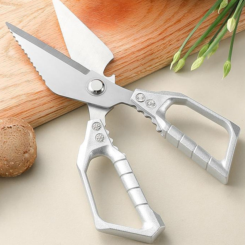 ✂️ De Enige Keukenschaar Die Je Nodig Hebt – Snijdt Kip, Kruiden, Verpakkingen & Noten