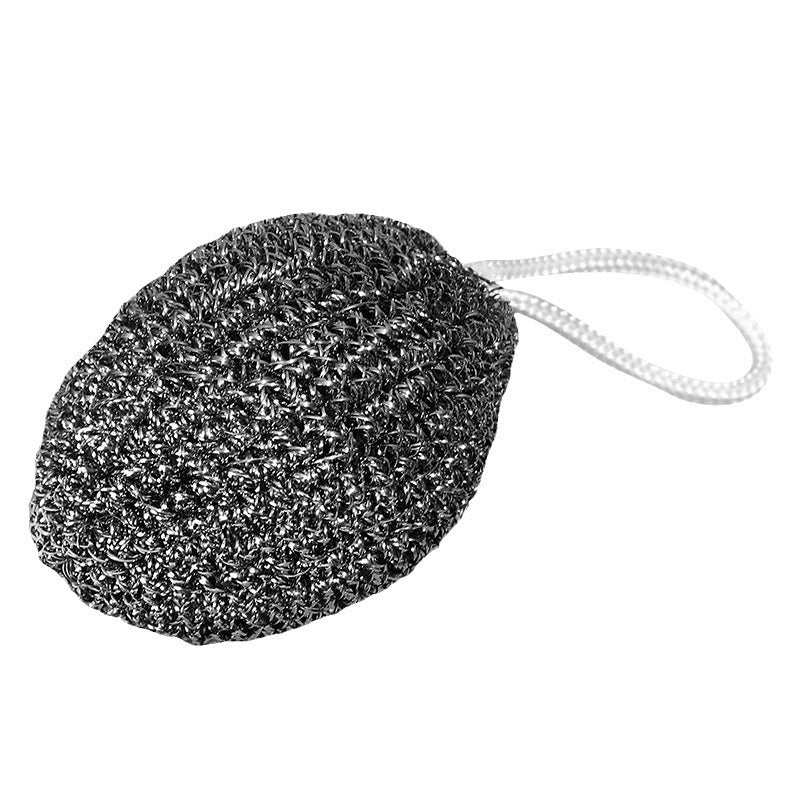 🔥🎁 50% KORTING! Eindelijk een staalbal die je kunt ophangen! Dik RVS, blijft in vorm, valt niet uit elkaar, en na gebruik spoel je 'm uit en hang je 'm op – geen gerommel meer in de gootsteen!