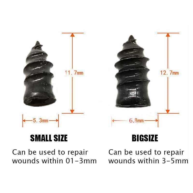 🔧 NU 50% KORTING! 🚗 Vacuüm bandenreparatiespijker – verliesvrij en efficiënt, perfecte afdichting en eenvoudig te bedienen – geen bandendemontage nodig ✨