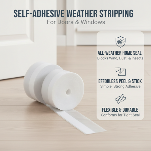 🌡️ 2026 TOPAANBIEDING🥳Meer dan 50.000 verkocht! 💝Zelfklevende tochtstrip – Windwerend, isolerend en eenvoudig aan te brengen 🏠