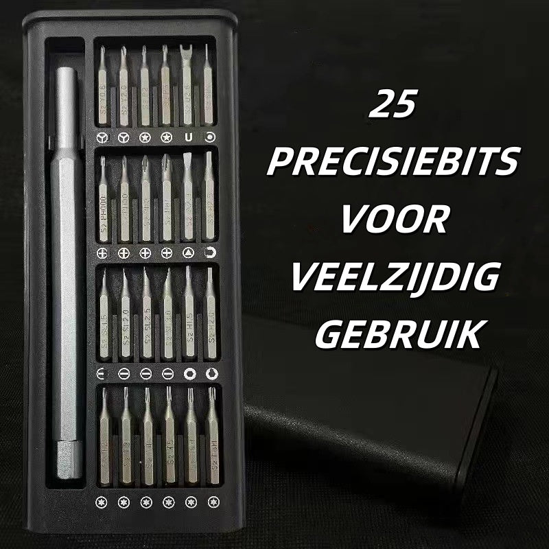 25-in-1 Multifunctionele Precisie Magnetische Schroevendraaierset
