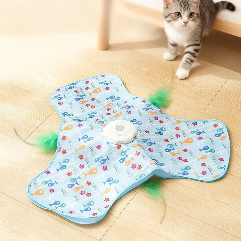 🔥⏰2-in-1 verstoppertje kattenspeeltje😻