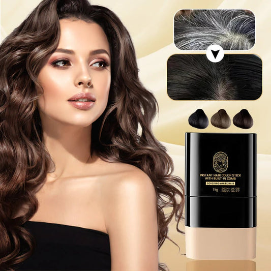⏰Limited Sale 50% OFF!!✨Instant Hair Colour Stick with Built-In Comb🔥