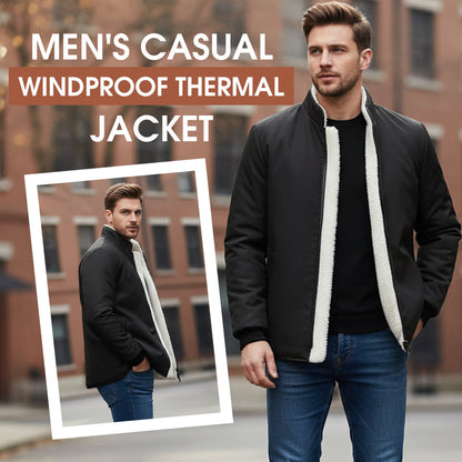 Heren Casual Winddichte Thermojack