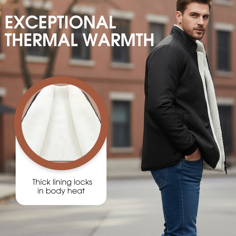 Heren Casual Winddichte Thermojack