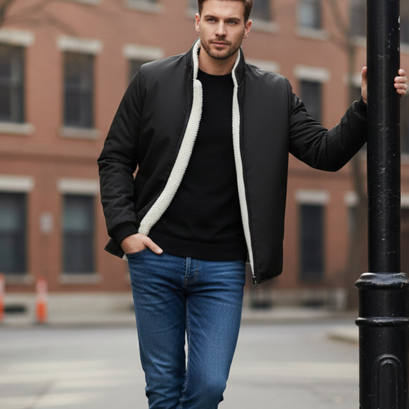 Heren Casual Winddichte Thermojack