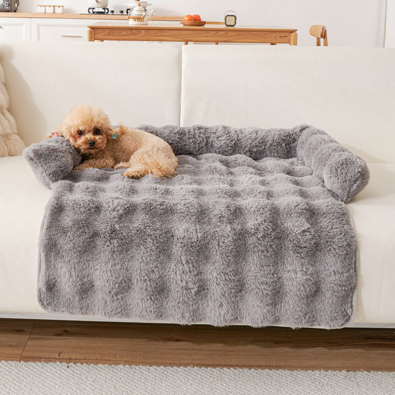 🔥Nieuw binnen 50% KORTING🎁Verdikt warm antislip bed voor huisdieren met rand