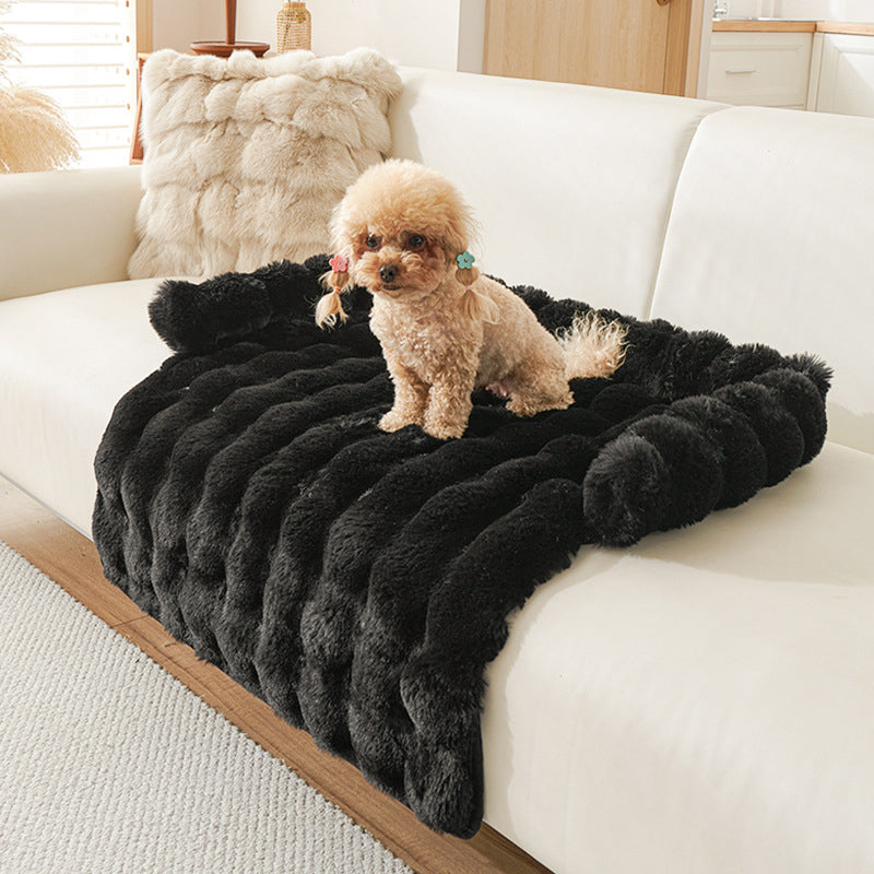 🔥Nieuw binnen 50% KORTING🎁Verdikt warm antislip bed voor huisdieren met rand