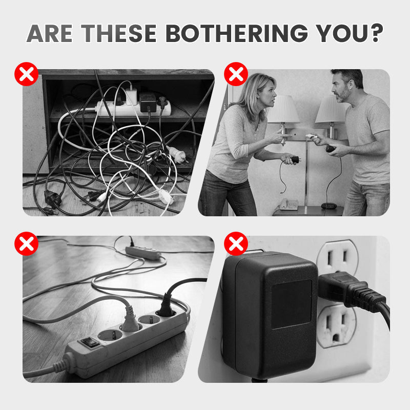 🎁Slimme stekkerdoos met USB-poorten