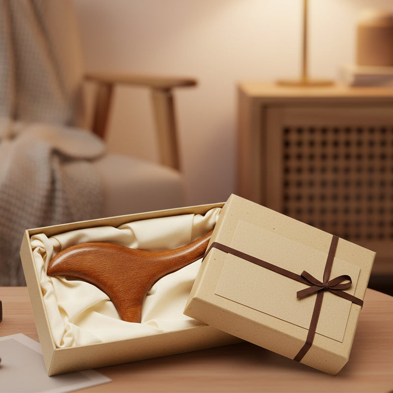 Houten Kam voor Hoofdhuidmassage