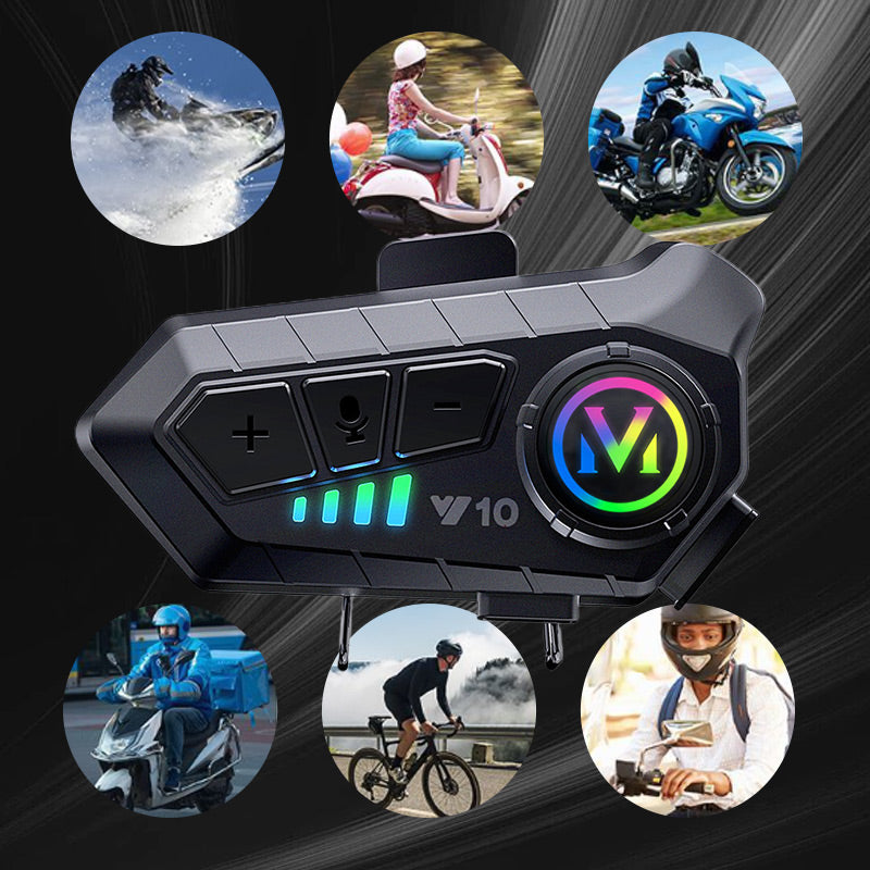 🏍️ 50% KORTING! 🎧 Bluetooth-headset voor jet- en integraalhelmen, draadloos en helder ✨