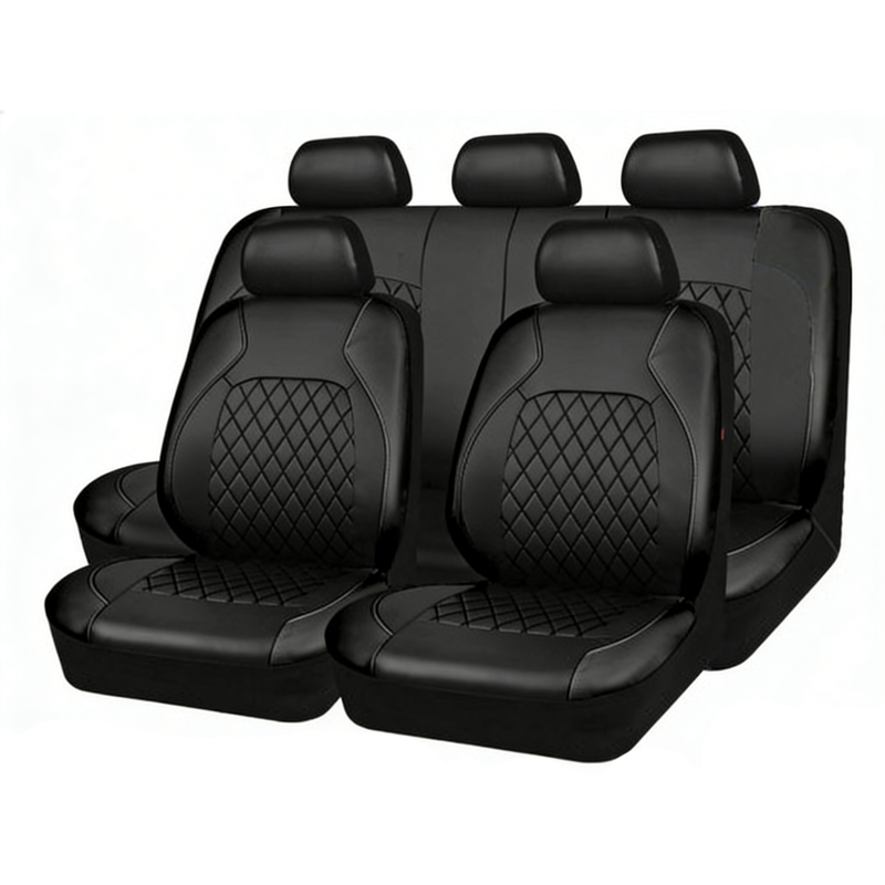 🚗✨ 50% KORTING! 9-delige set lederen autostoelhoezen – universele pasvorm, ademend en gemakkelijk schoon te maken voor een perfect interieur