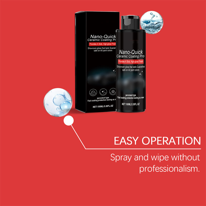 🚗 BE PERKTE TIJD! 50% KORTING! 💥 Snelwerkende hoogglans auto-detailing spray – Nanokeramiek, hydrofoob en makkelijk aan te brengen ✨