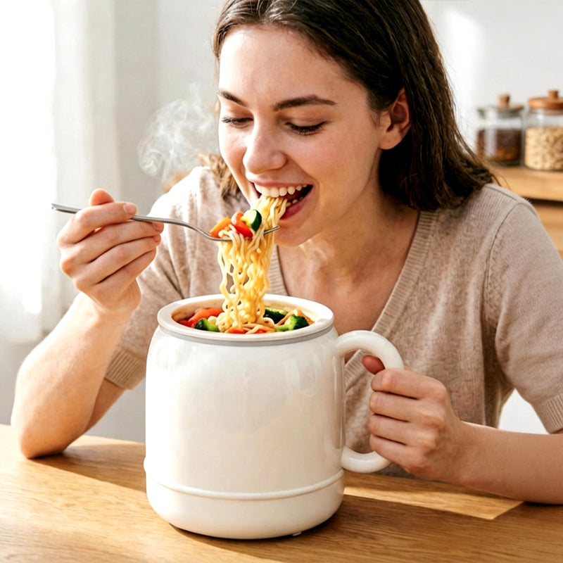 💖50% KORTING NU!🍲Multifunctionele Draagbare Elektrische Stoofbeker✨