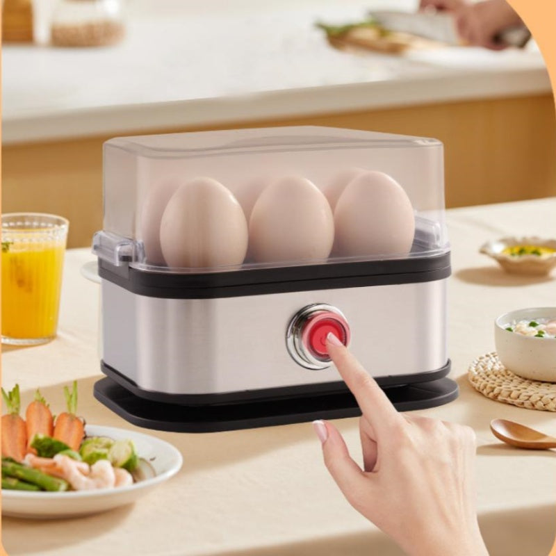 🍳Black Friday: 50% KORTING💨 Multifunctionele eierkoker met doorzichtig deksel – koken, pocheren of omelet maken✨