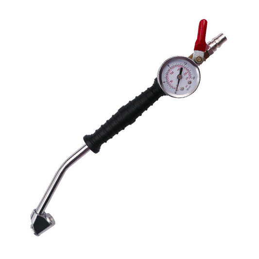 🌞Fris De Lente In Met 50% Korting!🔥Bandenblaaspistool met Drukmeter voor Compressor | Professionele Kwaliteit met Dubbele Pompkop | Voor Auto, Motor & Fiets