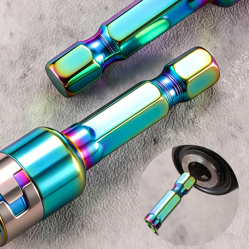 8 mm inbussleutel met zeskantige schacht van chroom-vanadiumstaal