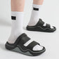 Sandalen met een dikke zool en ademend materiaal