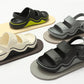 Sandalen met een dikke zool en ademend materiaal