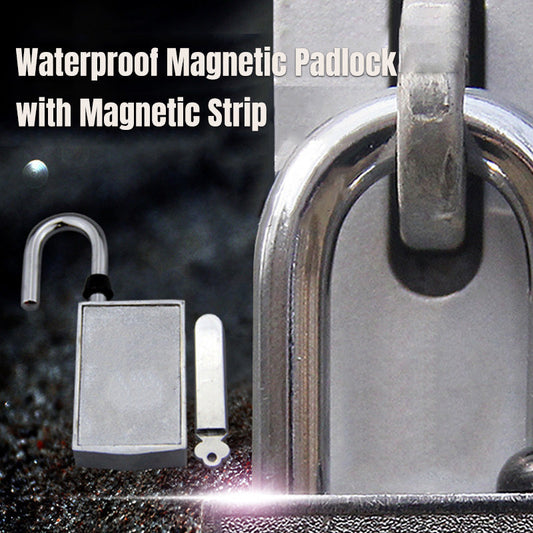 🔒🧲 50% KORTING! Geen sleutelgat, geen geklooi met sleutels in het donker! Dit waterdichte magneetslot klikt open alsof je een tovenaar bent – dieven snappen er niks van!