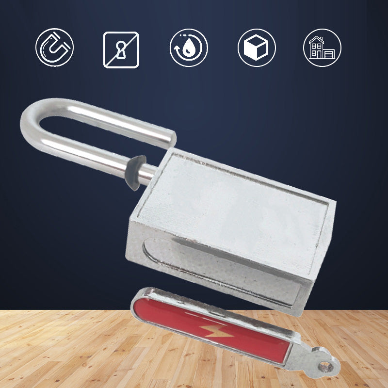 🔒🧲 50% KORTING! Geen sleutelgat, geen geklooi met sleutels in het donker! Dit waterdichte magneetslot klikt open alsof je een tovenaar bent – dieven snappen er niks van!