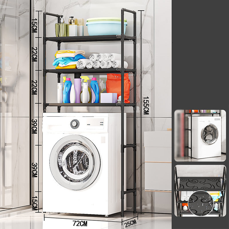 🚿 Opbergrek Badkamer & Wasruimte – Zonder Boren | Zomerdeal 50% Korting! 🏠