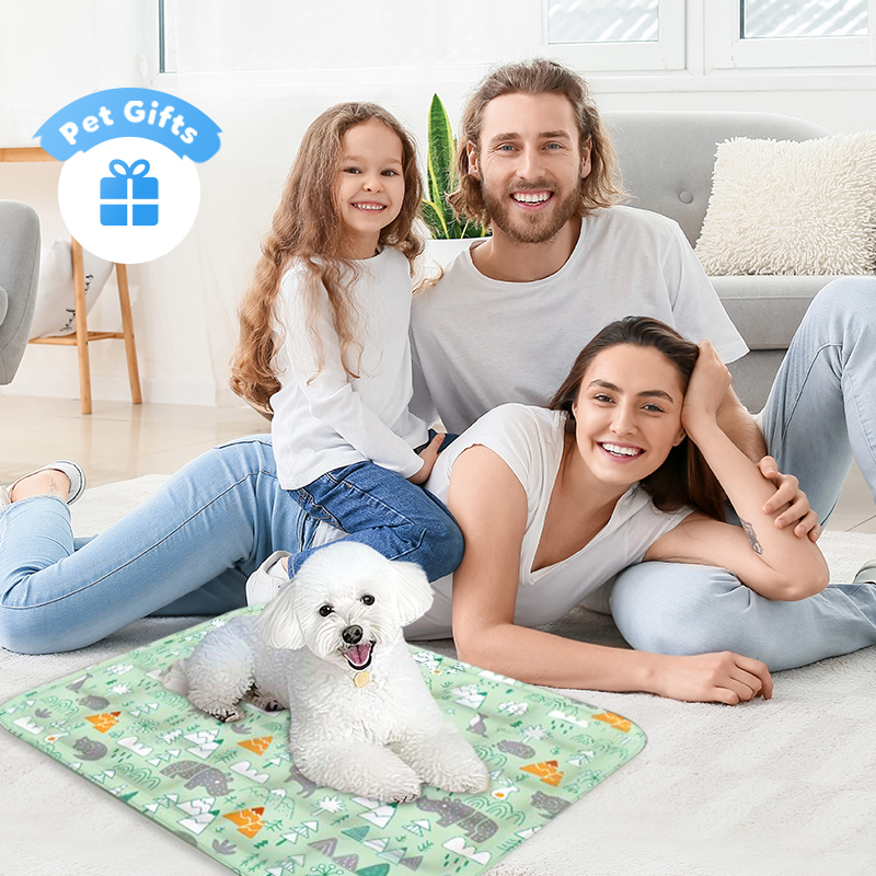 Stevige koelmat voor huisdieren met cartoonmotief