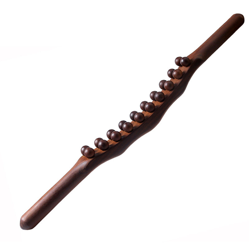 Houten lymfemassagestok
