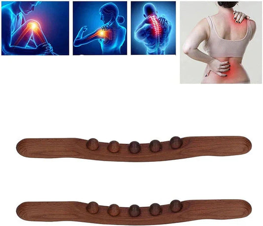 Houten lymfemassagestok